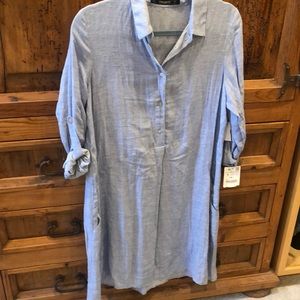 ZARA BRAND NEW SHIRT DRESS